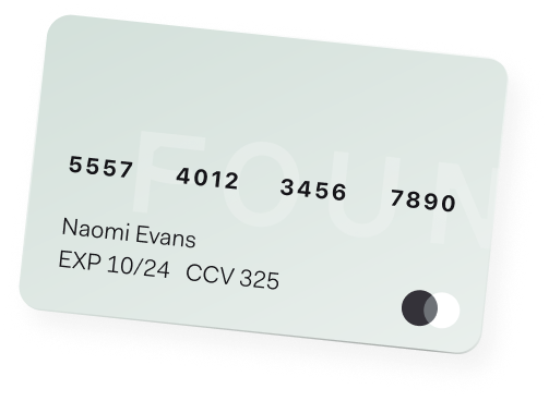 Found debit card