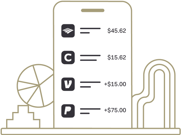 See all transactions in one place