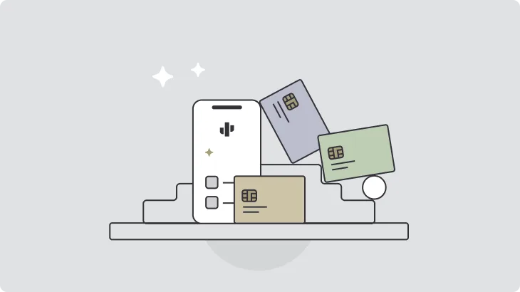 Multiple physical debit cards for freelancers and small business owners
